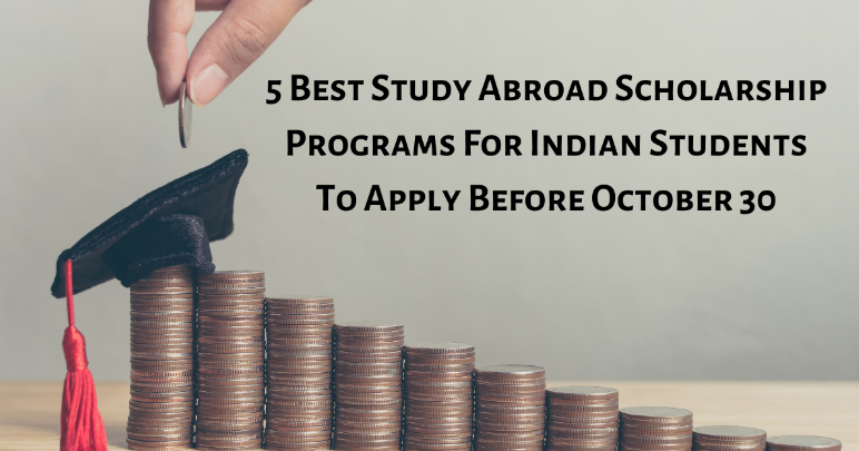 study abroad scholarship before 30 october