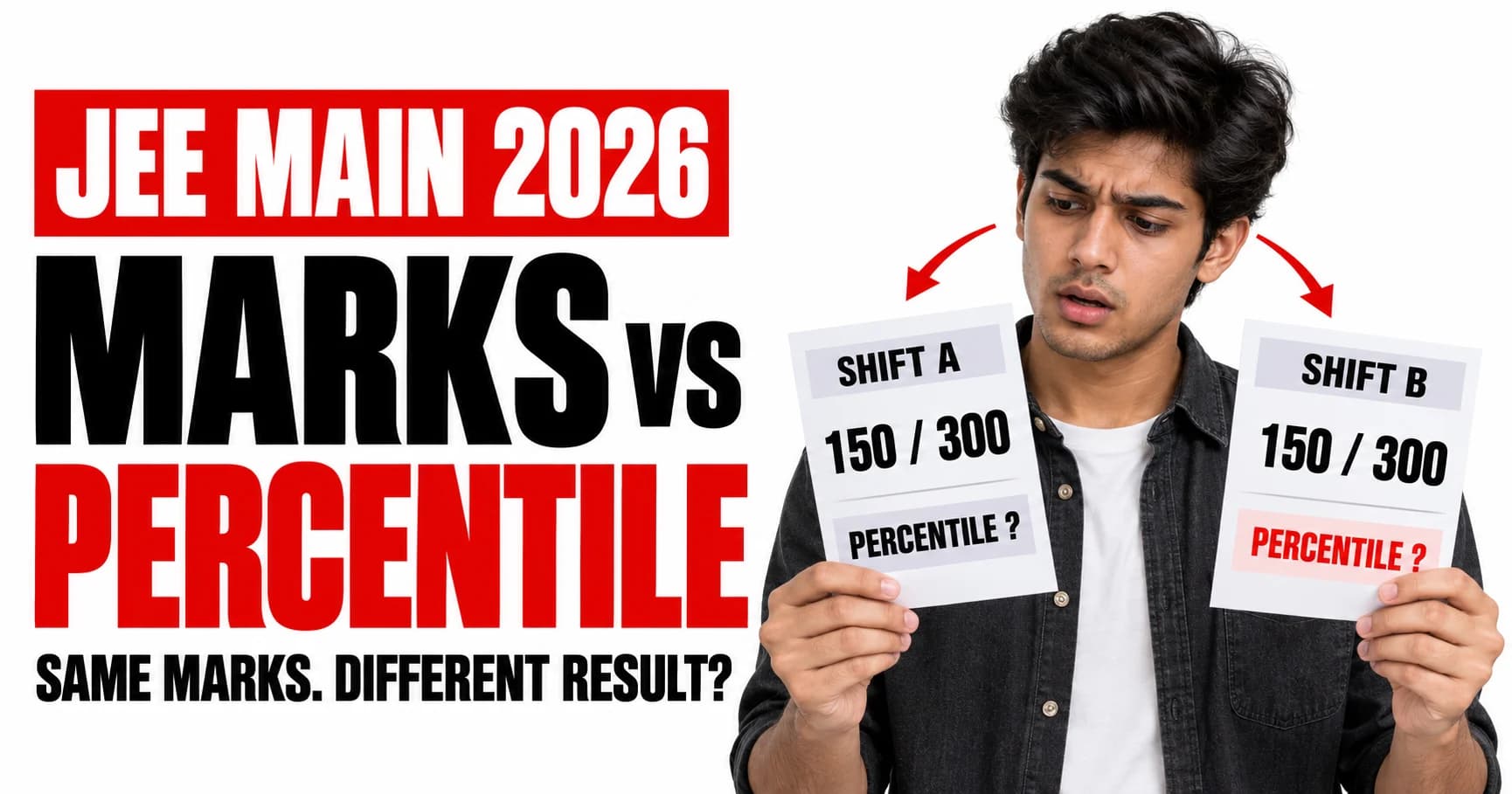 JEE Main Marks vs Percentile