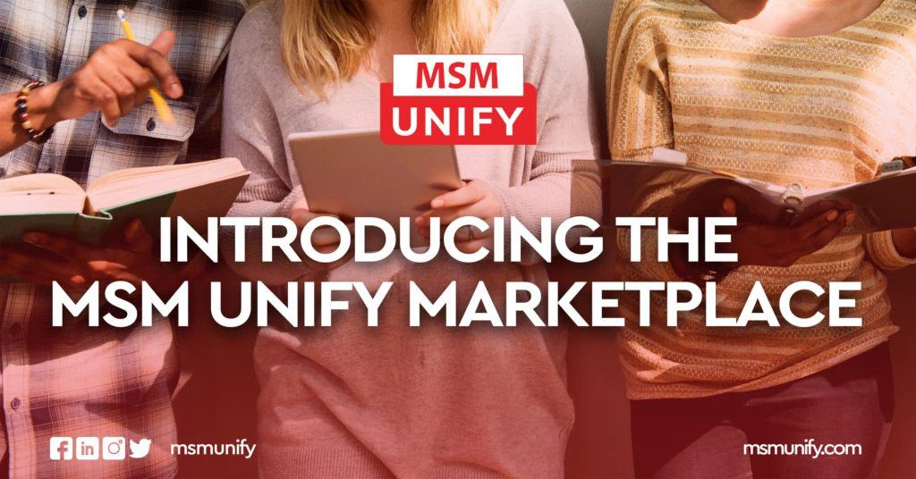 Introducing the MSM Unify Marketplace