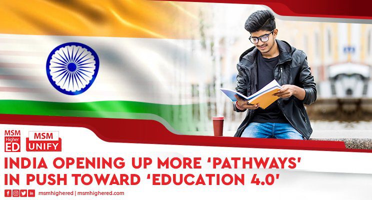India opening up more ‘pathways’ in push toward ‘Education 4.0’