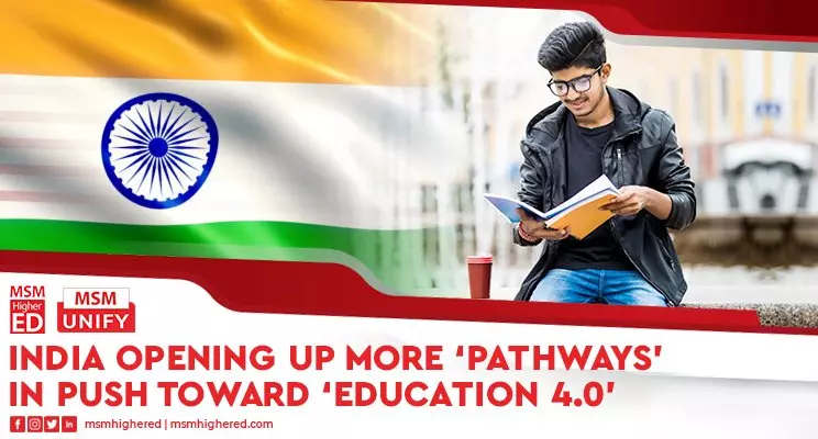 India opening up more ‘pathways in push toward ‘Education 4.0