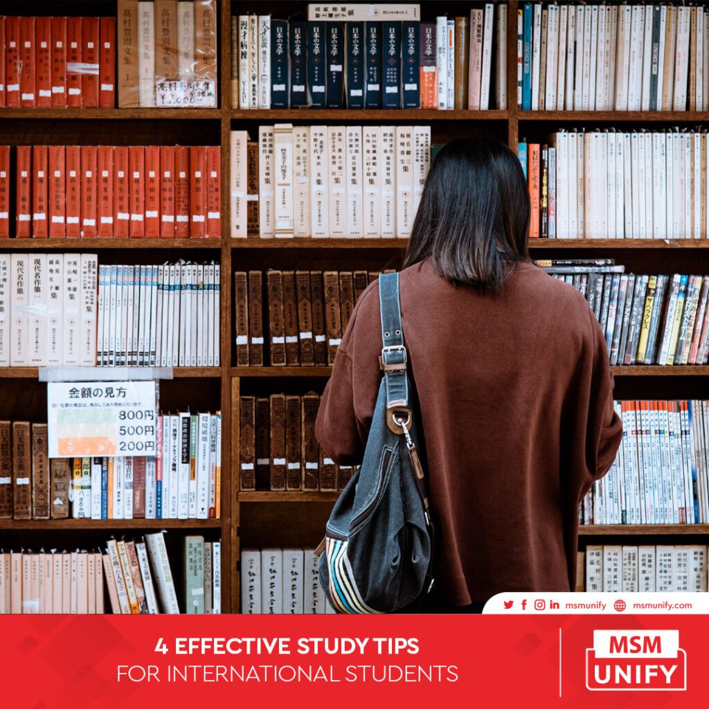 MSM-Unify_4 Effective Study Tips for International Students