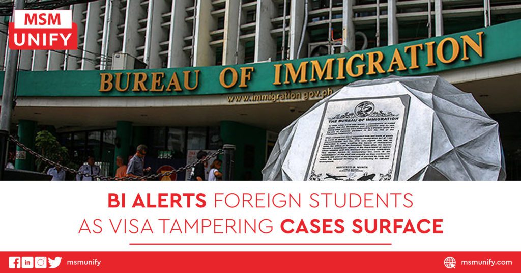 BI Alerts Foreign Students as Visa Tampering Cases Surface