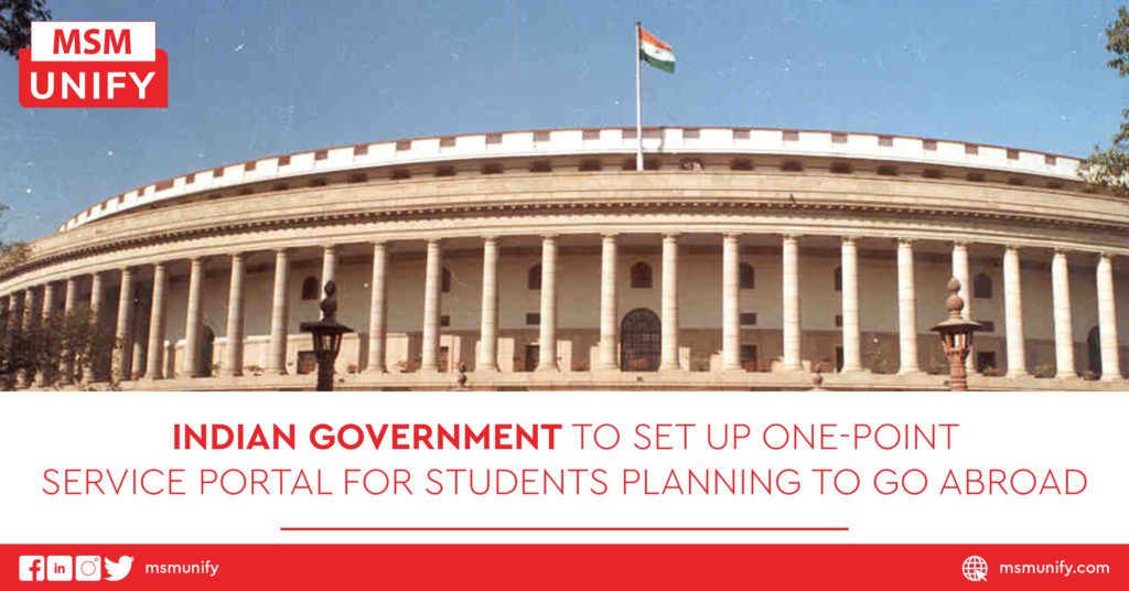 Indian Government To Set Up One-Point Service Portal For Students Planning To Go Abroad