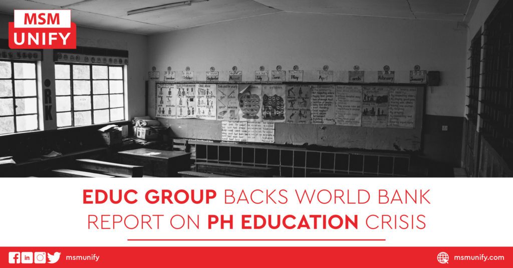 Educ Group Backs World Bank Report on PH Education Crisis