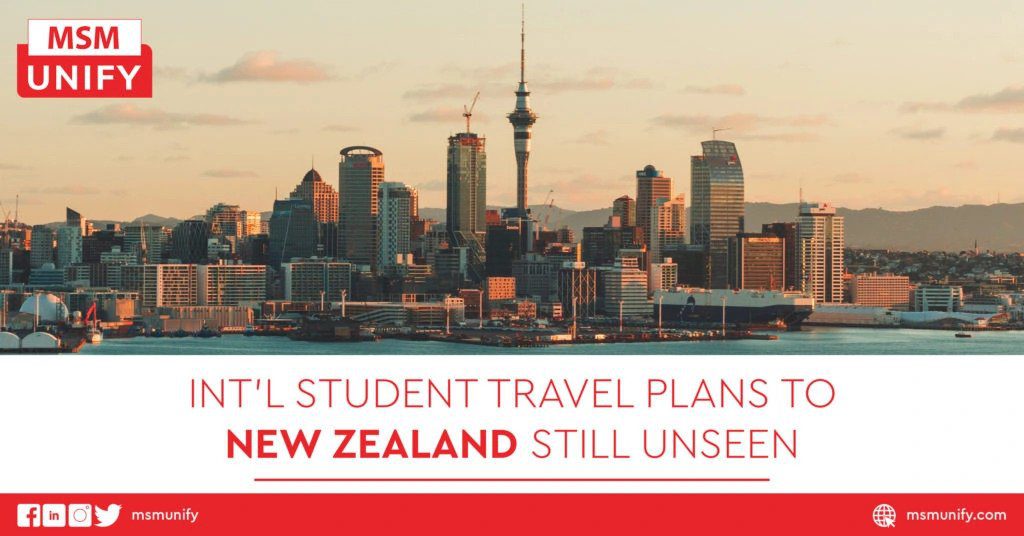 Int’l Student Travel Plans to New Zealand Still Unseen