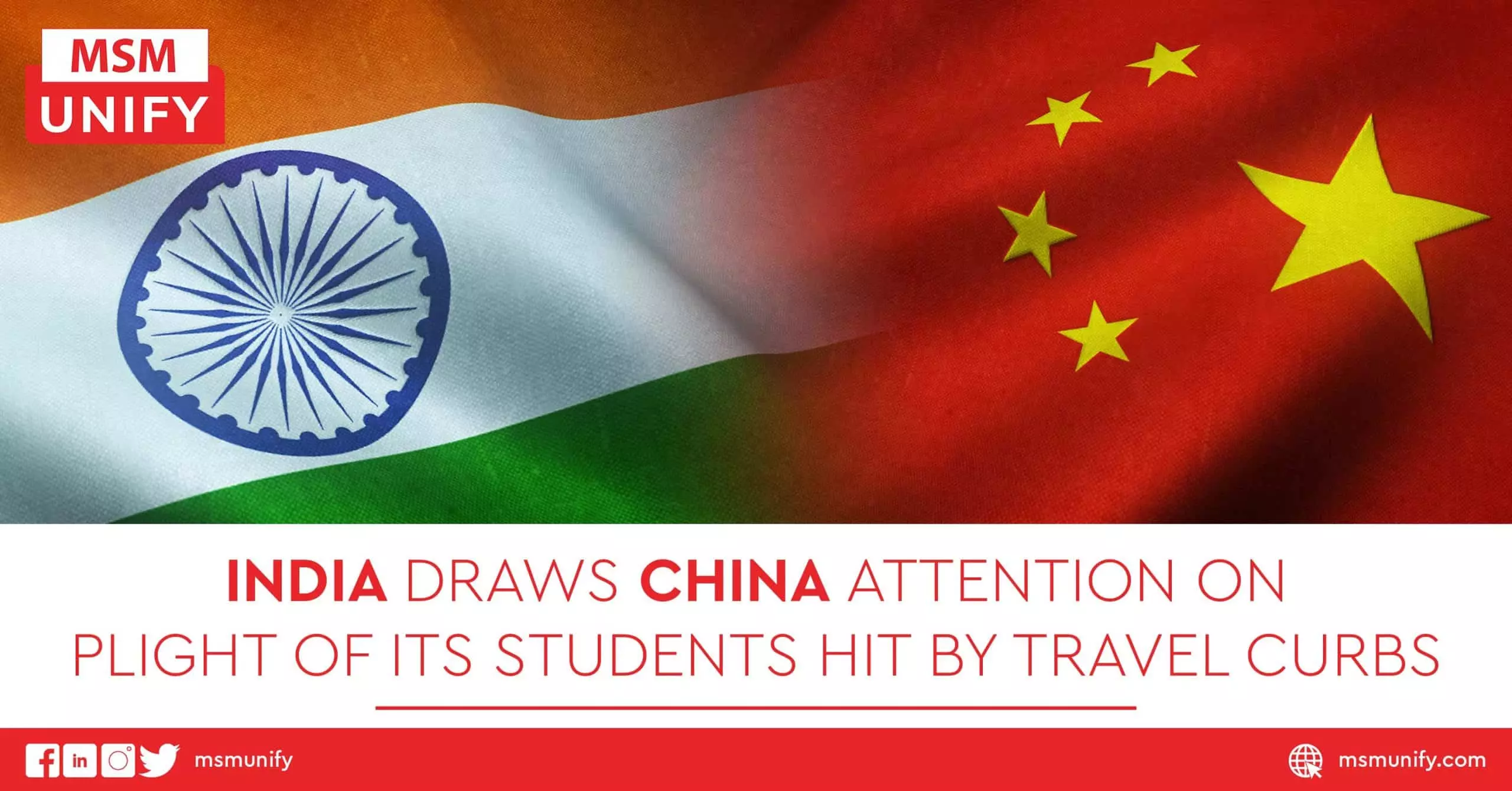 India Draws China Attention on Plight of Its Students Hit by Travel Curbs scaled 1