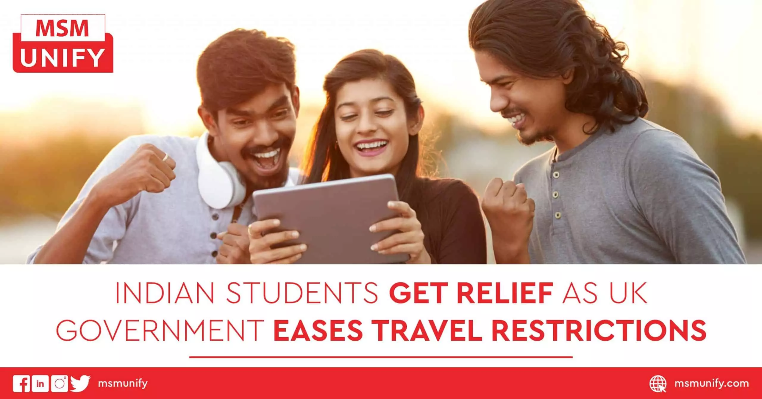 Indian Students Get Relief as UK Government Eases Travel Restrictions scaled 1
