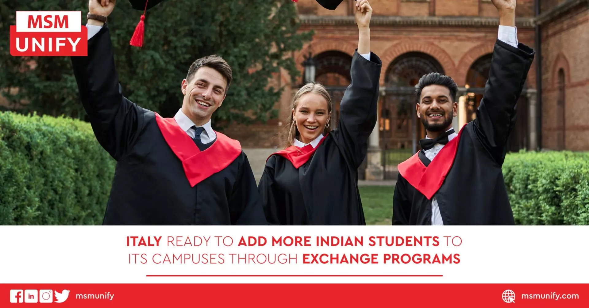 Italy Ready To Add More Indian Students to Its Campuses Through Exchange Programs scaled 1