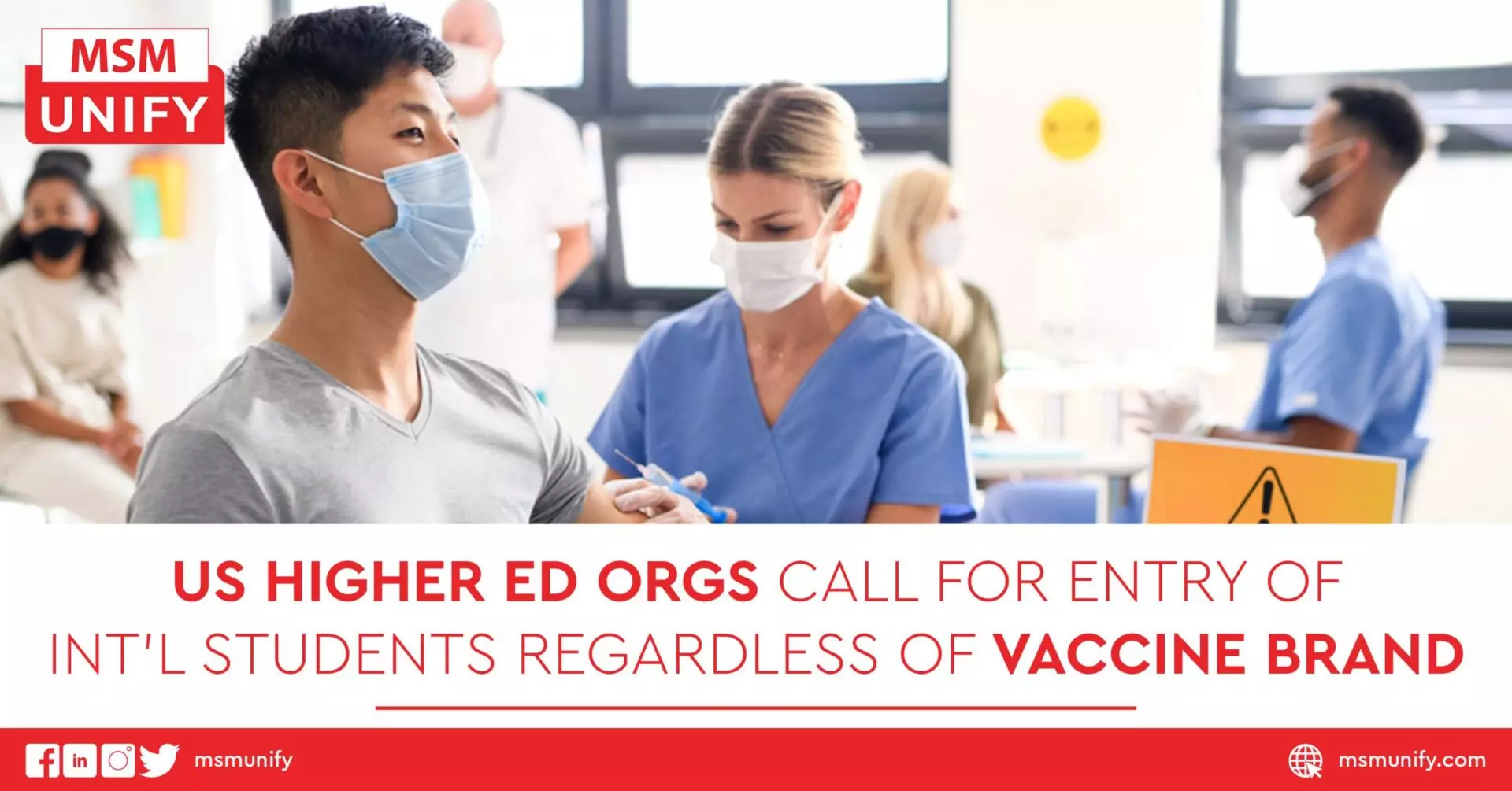 US Higher Ed Orgs Call for Entry of Intl Students Regardless of Vaccine Brand scaled 1
