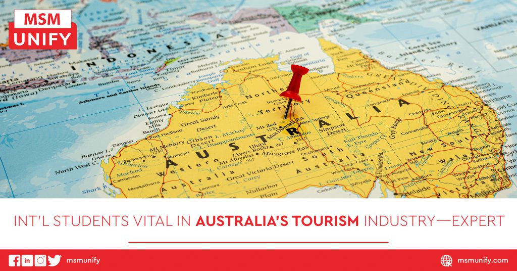 Int’l Students Vital in Australia’s Tourism Industry—Expert