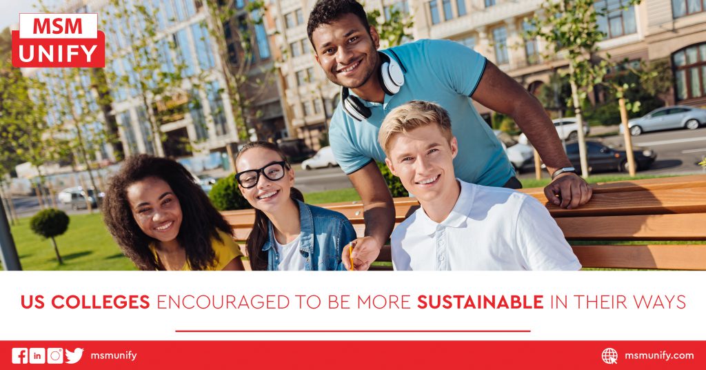 US Colleges Encouraged To Be More Sustainable in Their Ways
