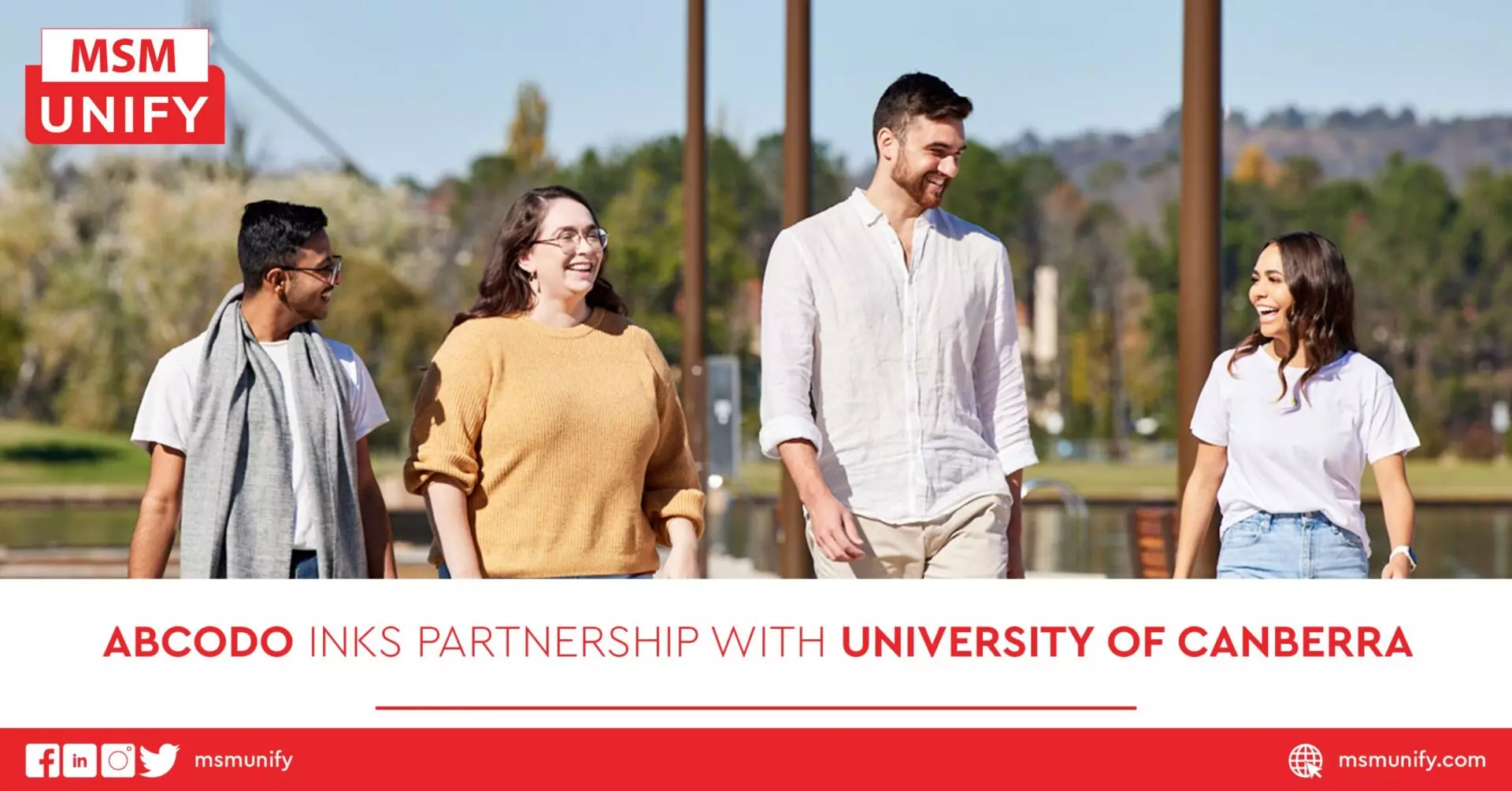 Abcodo Inks Partnership With University of Canberra scaled 1