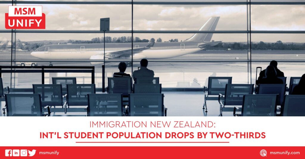 Immigration New Zealand: Int’l Student Population Drops by Two-Thirds