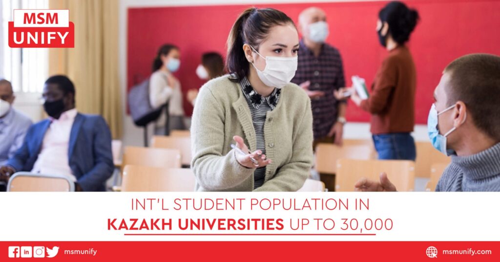 Int’l Student Population in Kazakh Universities Up to 30,000