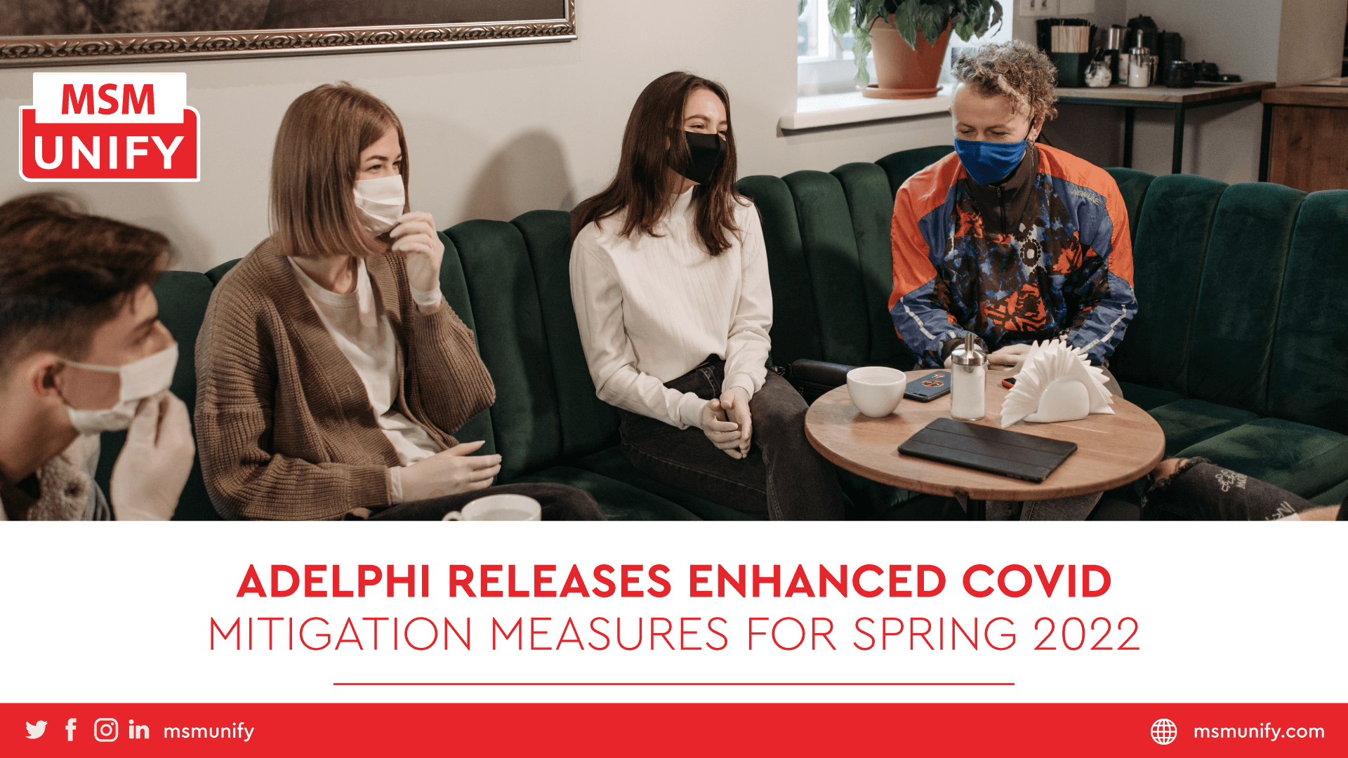 Adelphi Releases Enhanced COVID Mitigation Measures for Spring 2022