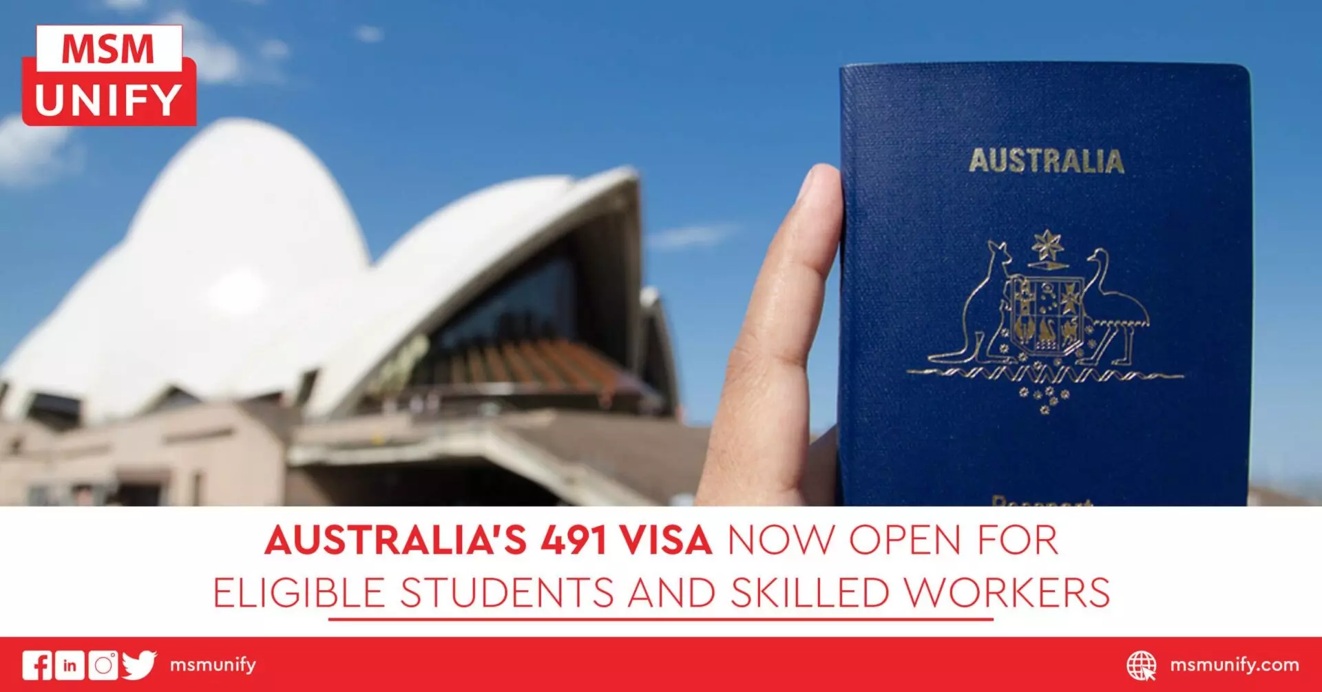 Australias 491 Visa Now Open for Eligible Students and Skilled Workers scaled 1