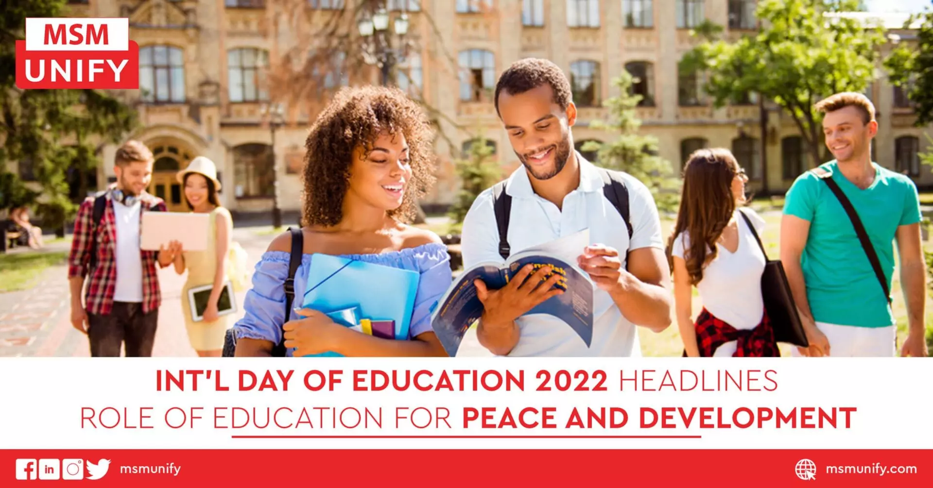 Intl Day of Education 2022 Headlines Role of Education for Peace and Development scaled 1