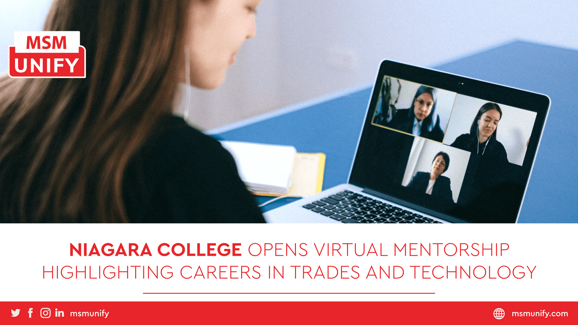 Niagara College Opens Virtual Mentorship Highlighting Careers in Trades And Technology