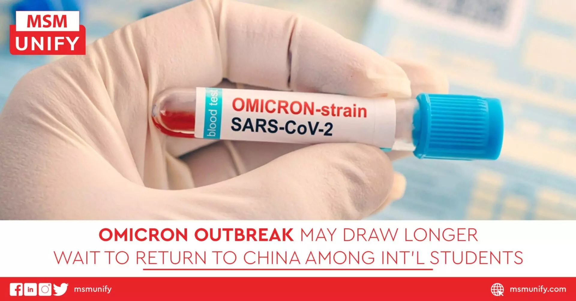 Omicron Outbreak May Draw Longer Wait To Return to China Among Intl Students scaled 1