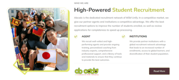 high powered student recruitment