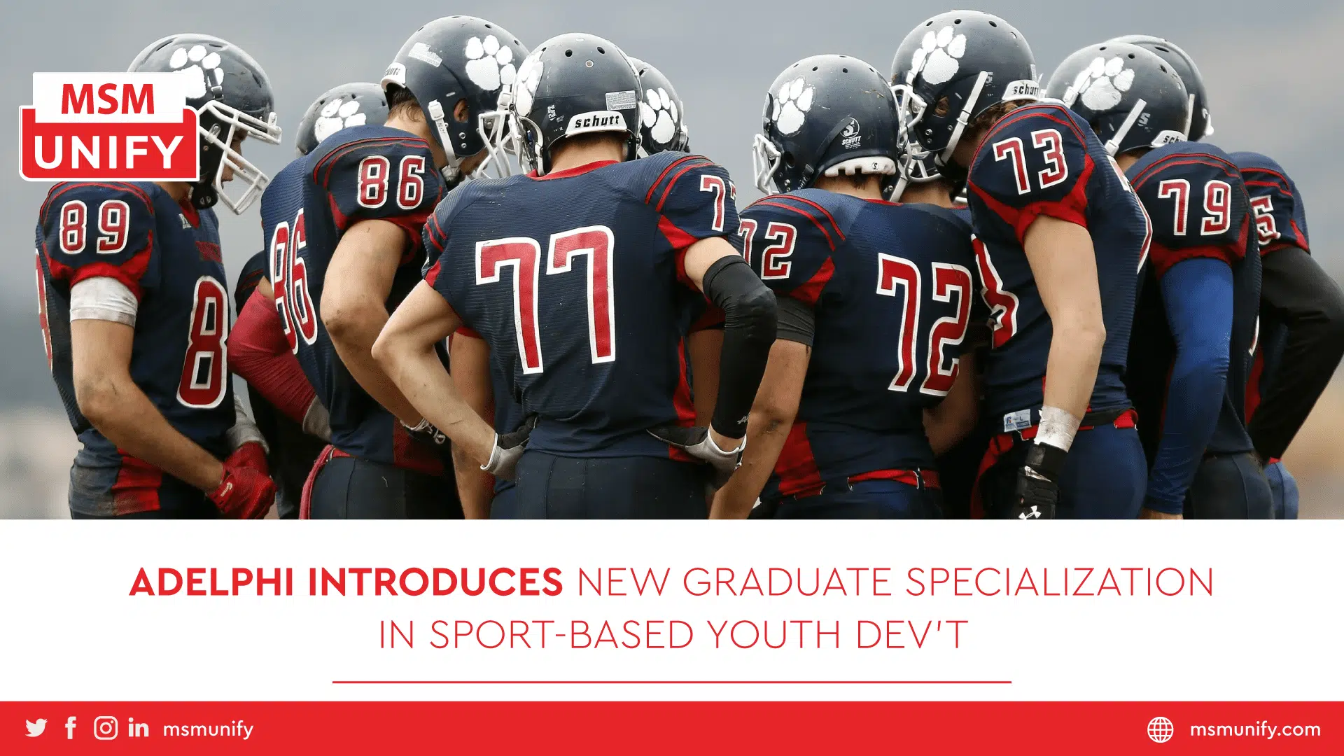 Adelphi Introduces New Graduate Specialization in Sport Based Youth Devt