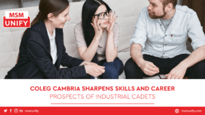 Coleg Cambria Sharpens Skills and Career Prospects of Industrial Cadets