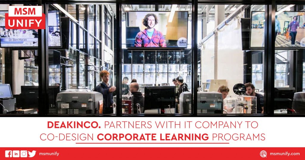 DeakinCo. Partners With IT Company to Co-Design Corporate Learning Programs