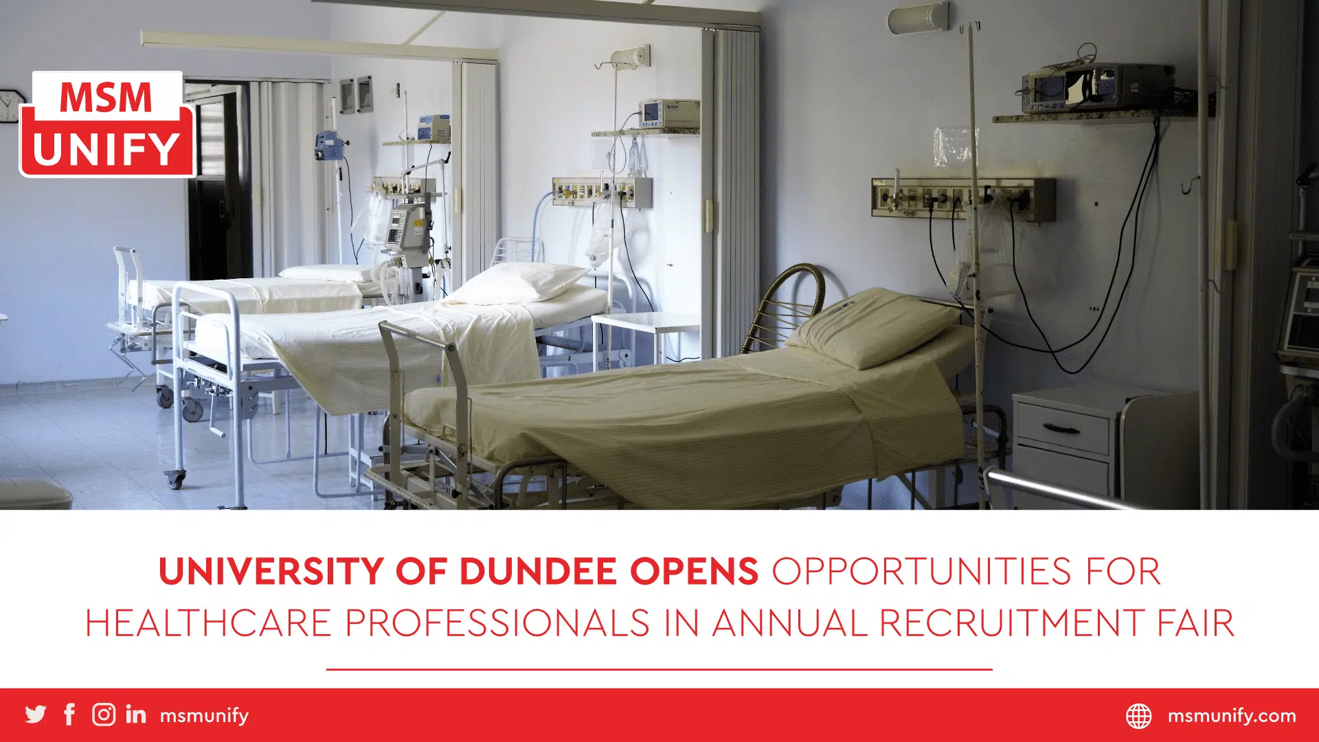 University of Dundee Opens Opportunities for Healthcare Professionals in Annual Recruitment Fair