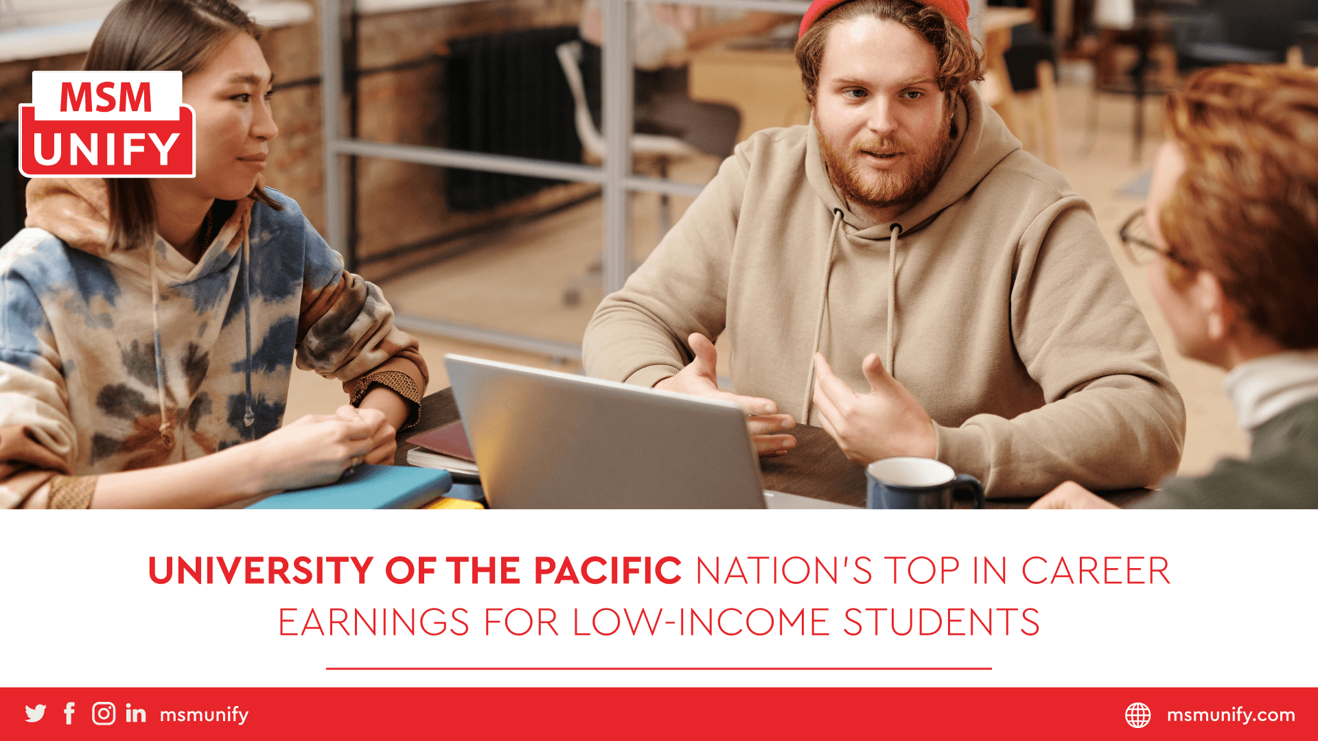 University of the Pacific Nations Top in Career Earnings for Low Income Students