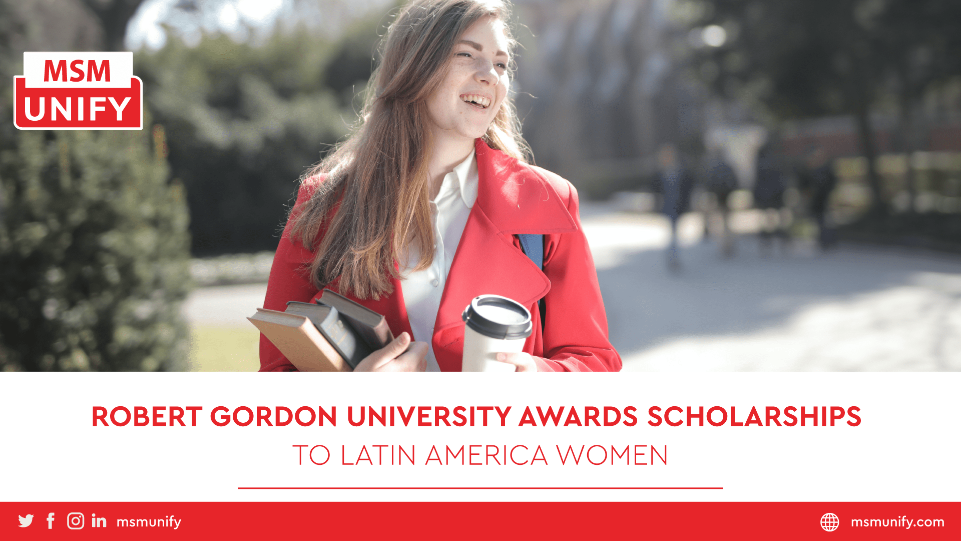 031122 MSM Unify Robert Gordon University Awards Scholarships to Latin American Women min