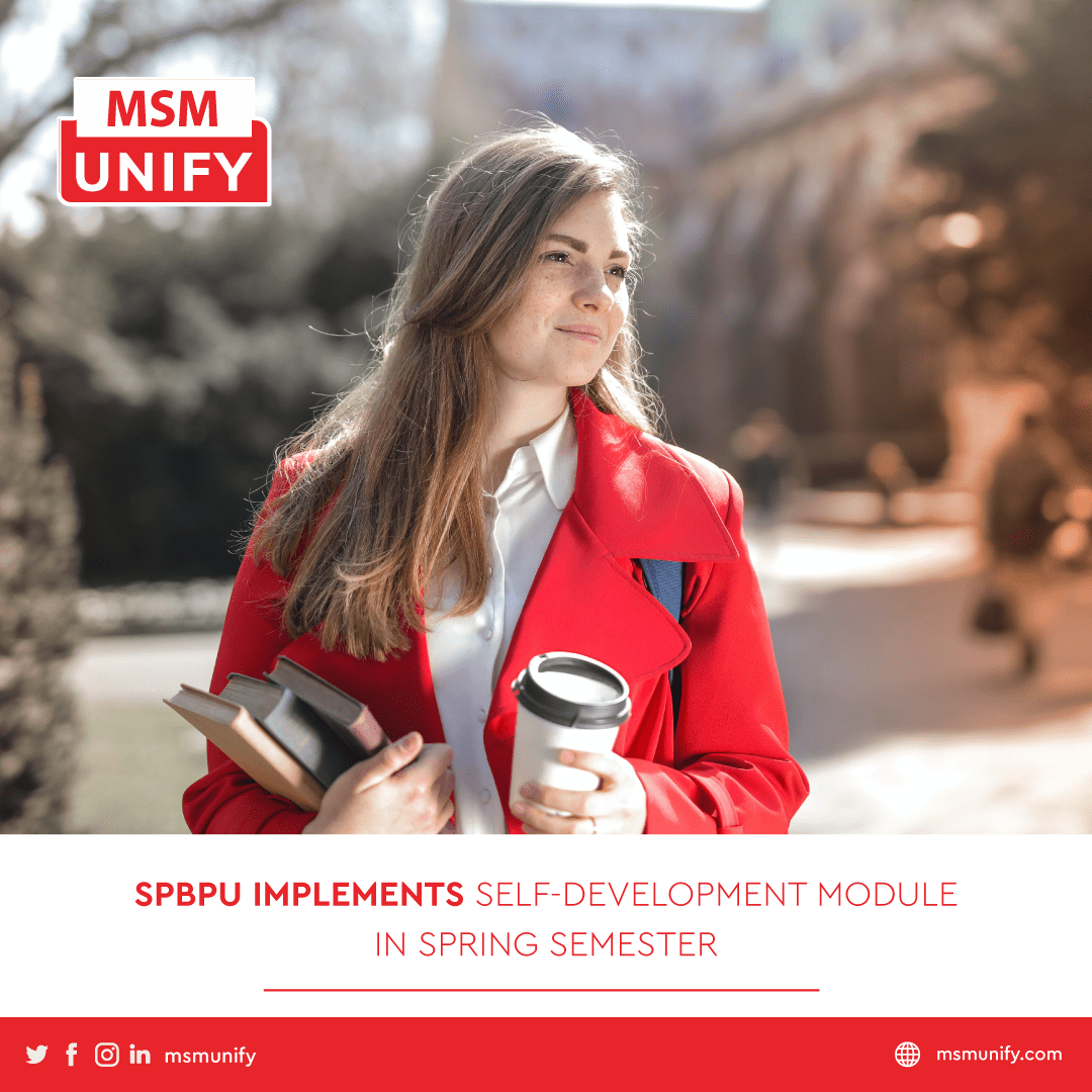 FB MSM Unify SPbPU Implements Self Development Module in Spring Semester