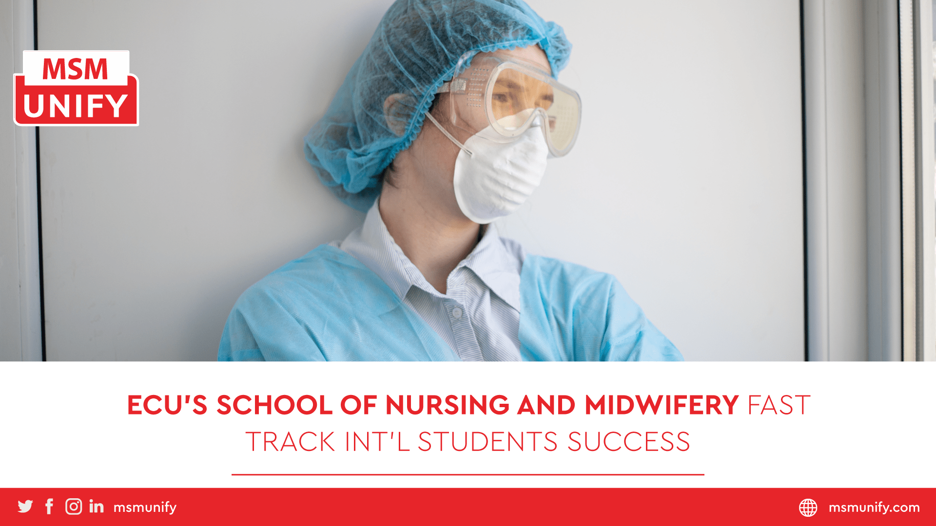 MSM Unify ECUs School of Nursing and Midwifery Fast Tracks Intl Student Success min