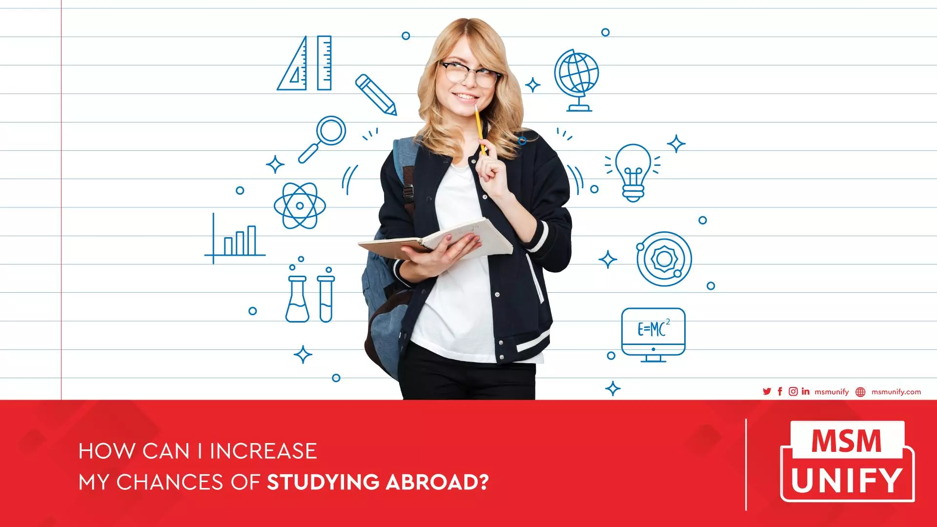 How can I increase my chances of studying abroad
