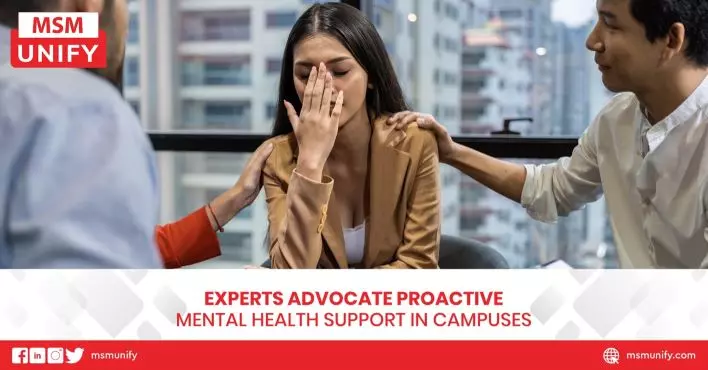 Mental health support in campuses