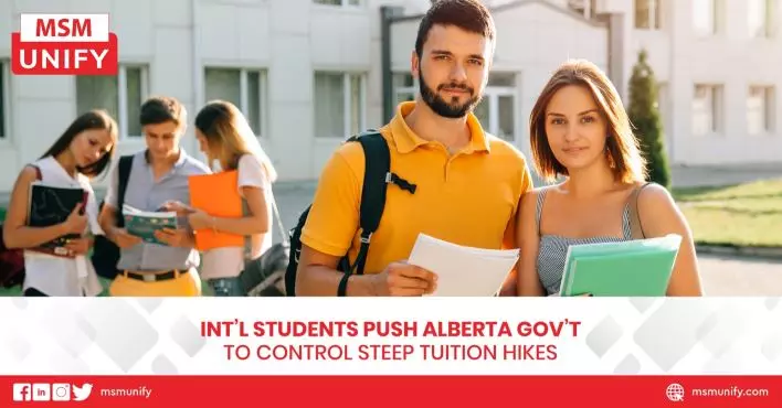 student push alberta govt to control tution fees