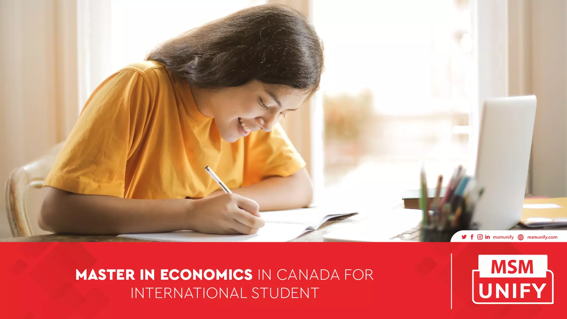 MSM Unify Masters in Economics in Canada for International Student