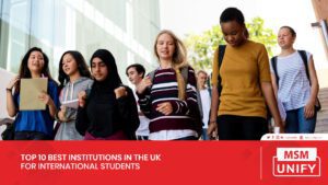 Institutions to study in UK