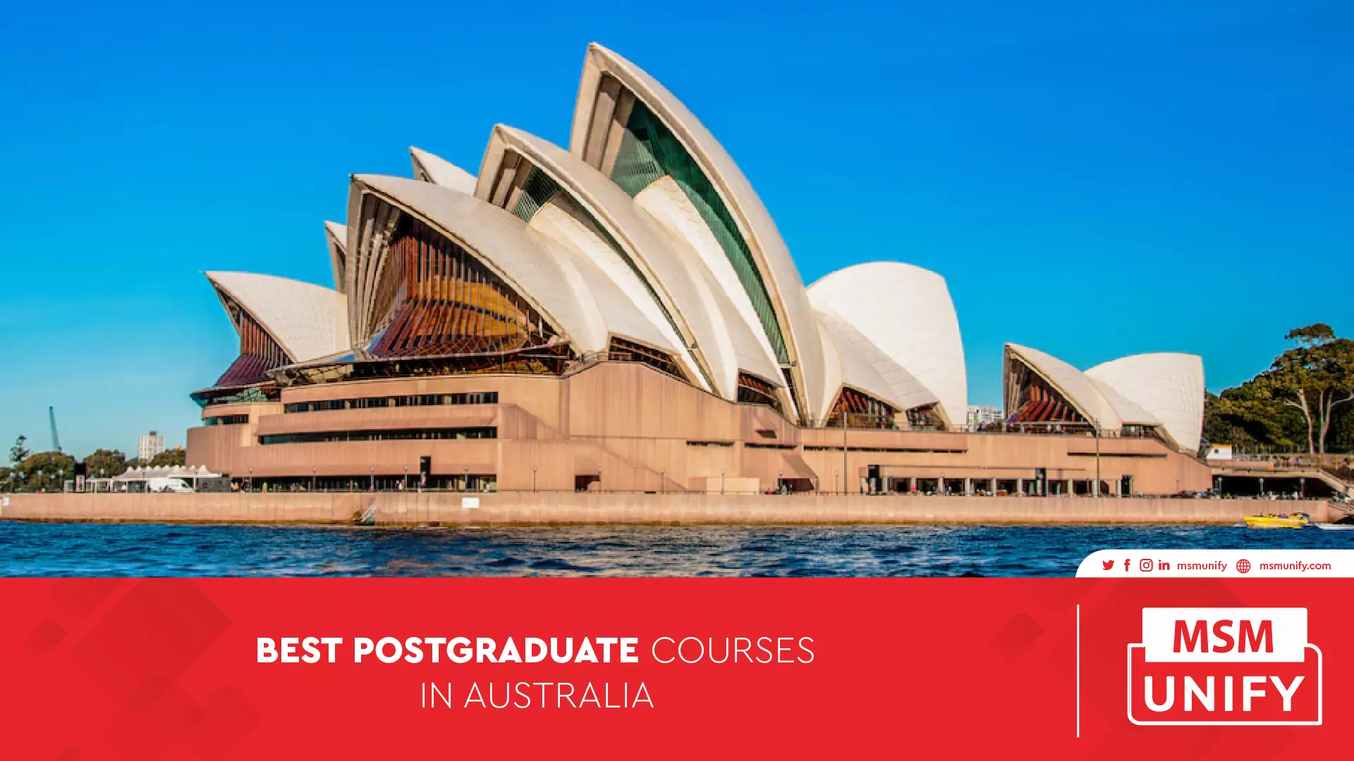 MSM Unify Best Postgraduate Courses in Australia