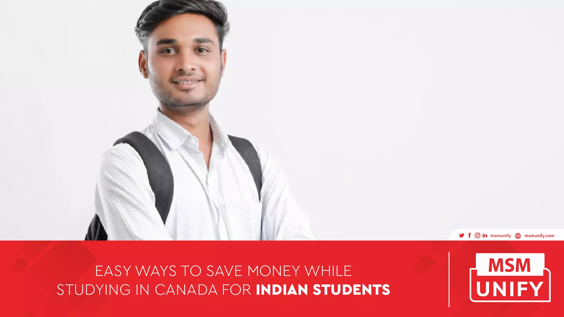 122222 MSM Unify Easy Ways to Save Money While Studying in Canada for Indian Students 01