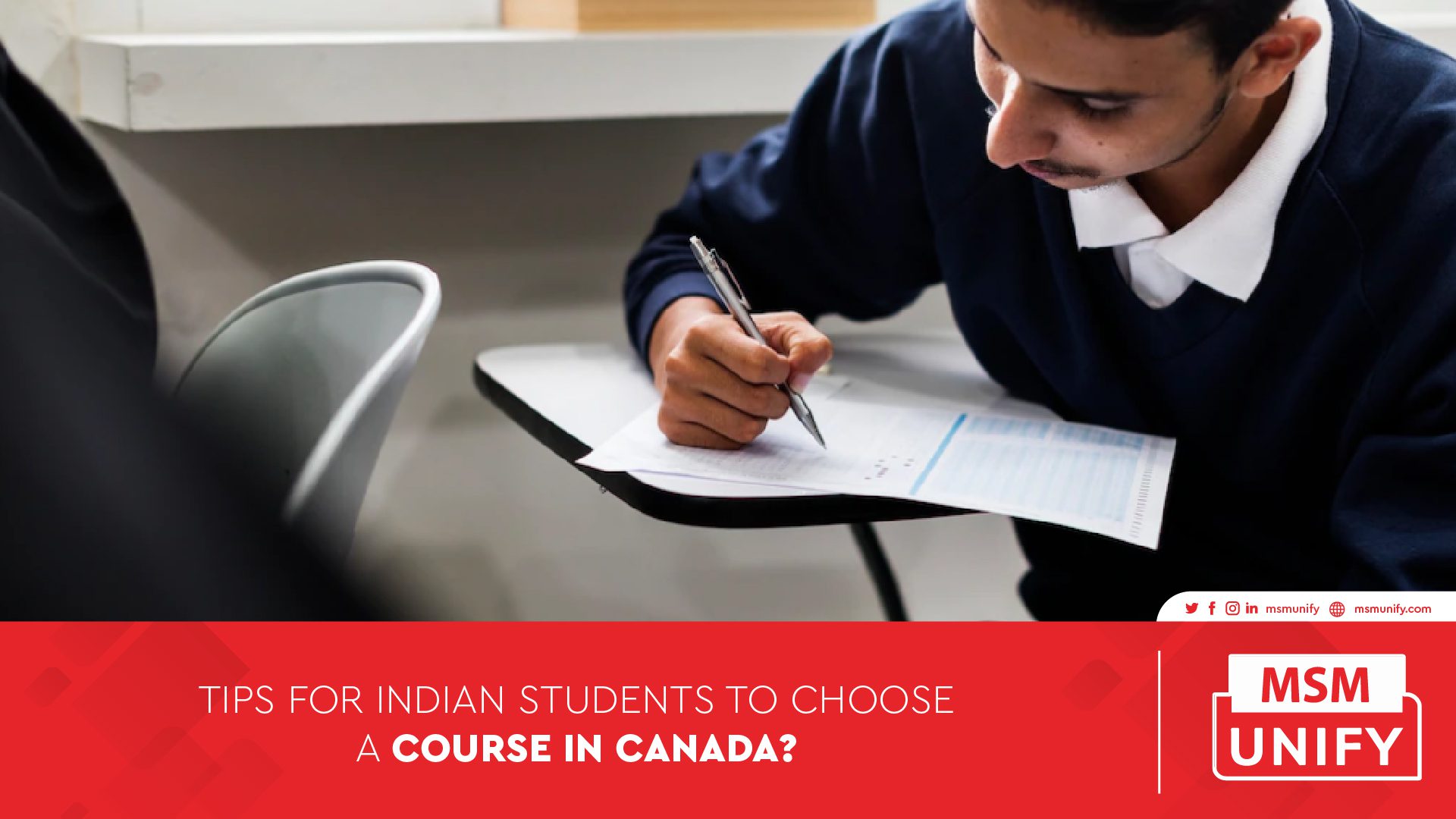 MSM Unify Tips for Indian Students to choose a course in Canada