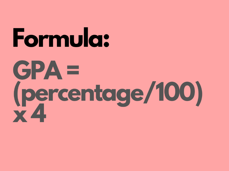 gpa to percentage