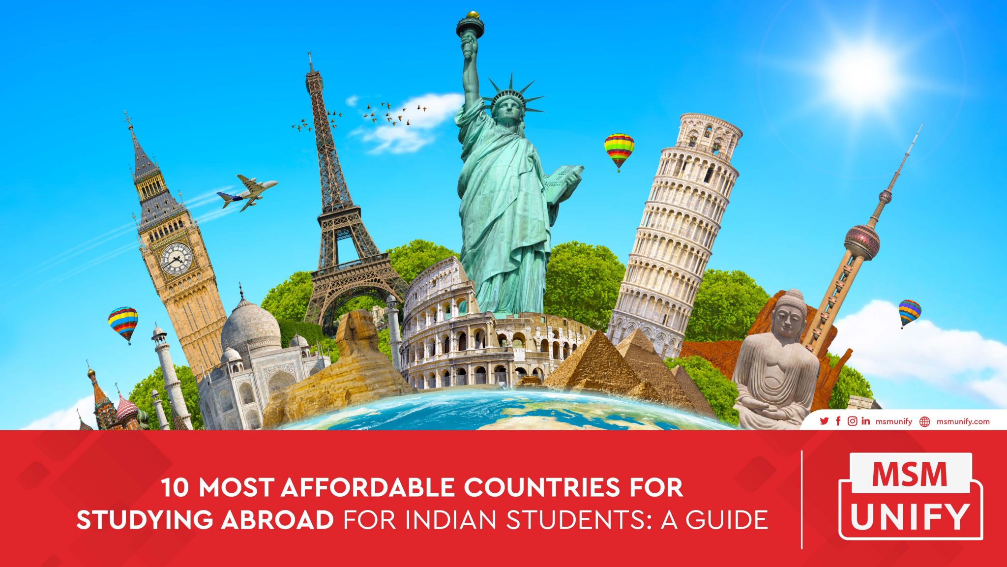 10 Most Affordable Countries for Studying Abroad for Indian Students A