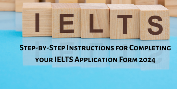 IELTS application form 2024