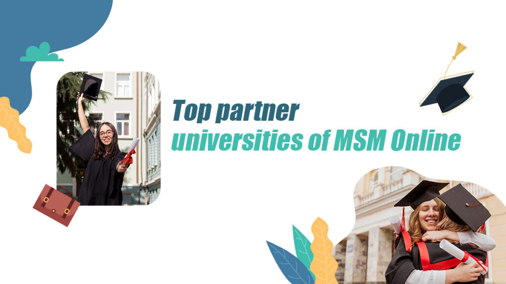 Top 2 Partner Universities of MSM Online Courses MSM Unify